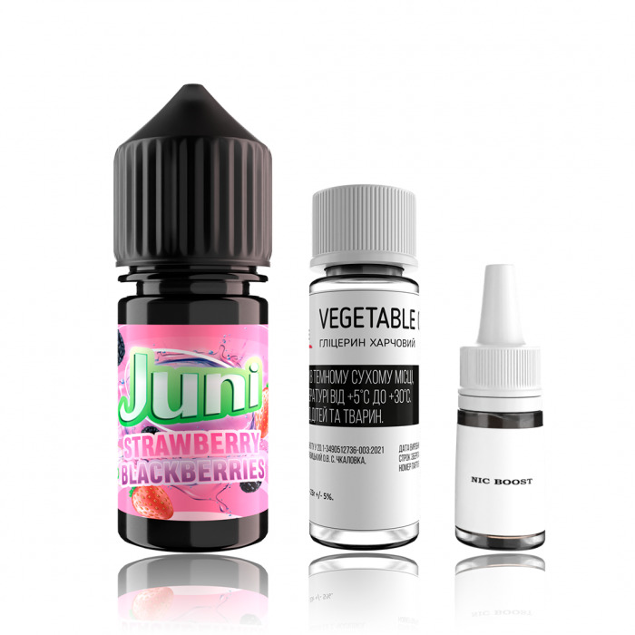 Набор Juni Strawberry Blackberries, 30 мл - 1