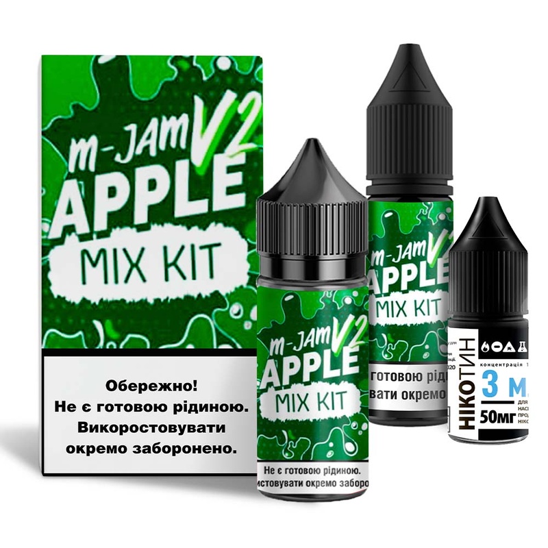 Набір M-JAM V2 Apple, 30 мл