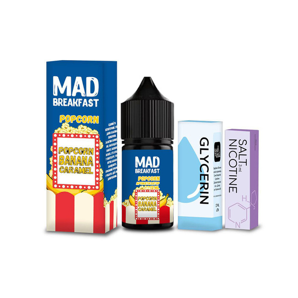 Набор Mad Breakfast Popcorn, 30 мл