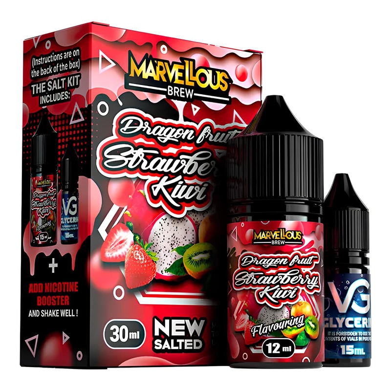 Набор Marvellous Brew Dragon Fruit Strawberry Kiwi, 30 мл