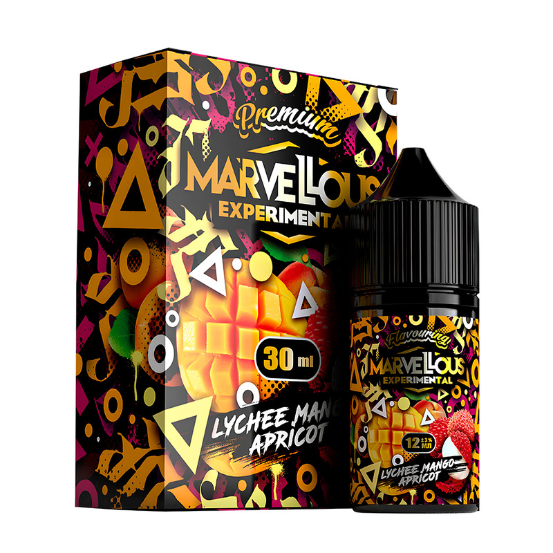 Набор Marvellous Experimental Lychee Mango Apricot, 30 мл