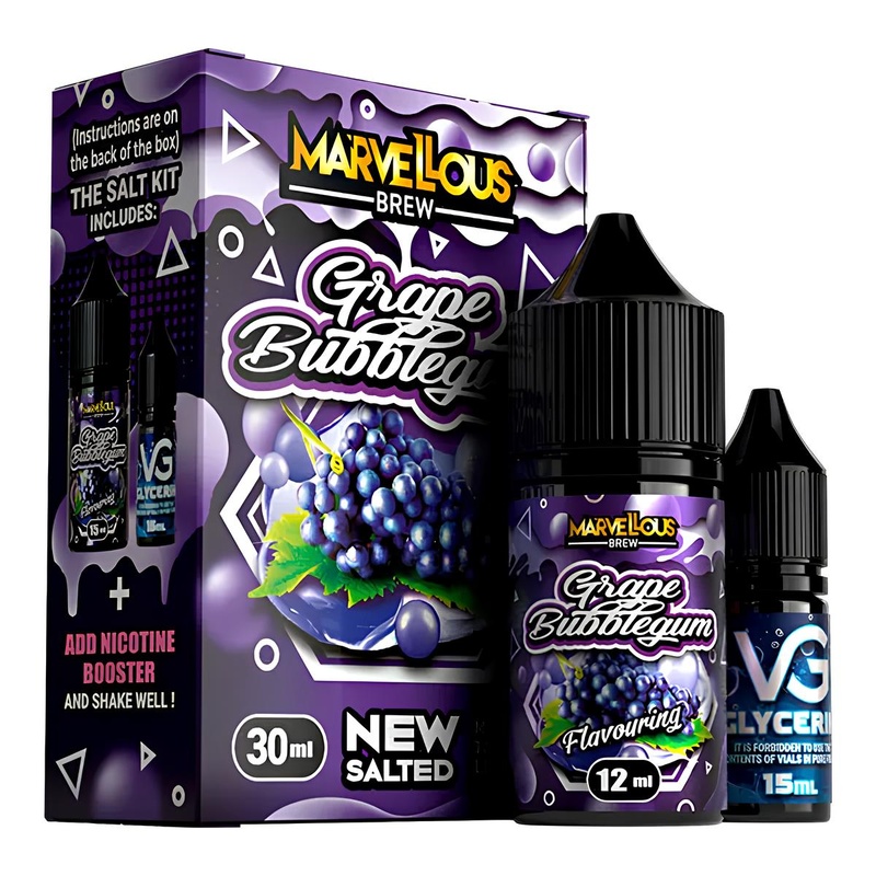 Набір Marvellous Brew Grape Bubblegum, 30 мл