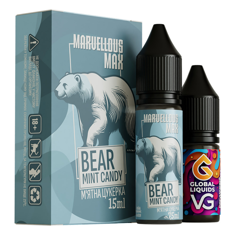 Набір Marvellous Max Bear Mint Candy, 15 мл