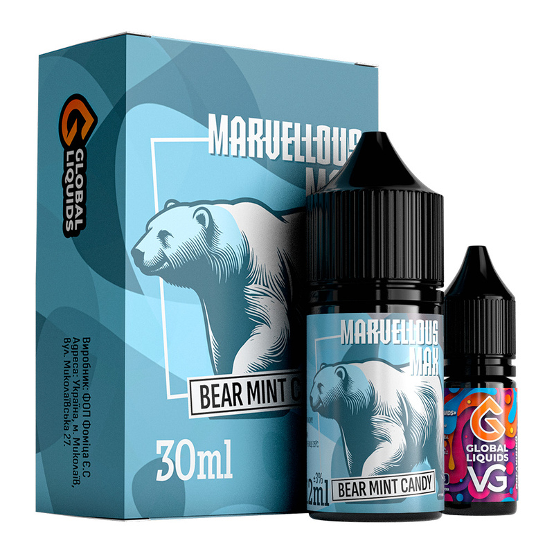 Набор Marvellous Max Bear Mint Candy, 30 мл