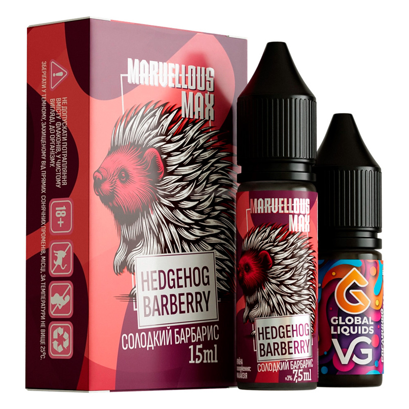 Набір Marvellous Max Hedgehog Sweet Barberry, 15 мл