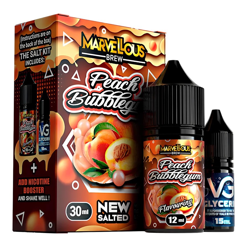 Набор Marvellous Brew Peach Bubblegum, 30 мл