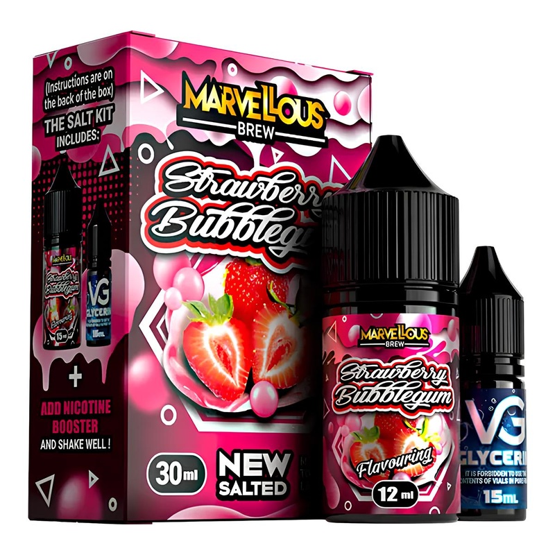 Набор Marvellous Brew Strawberry Bubblegum, 30 мл