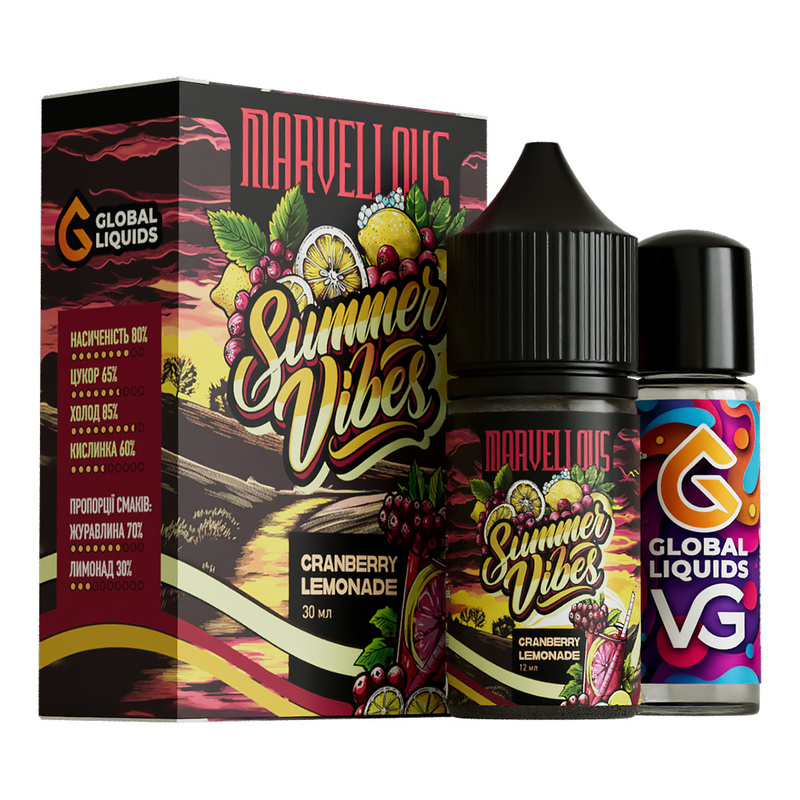 Набор Marvellous Summer Cranberry Lemonade, 30 мл