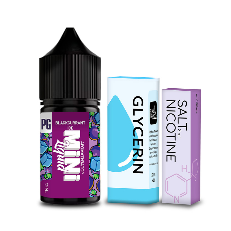 Набір Mini Liquid Blackcurrant Ice, 30 мл