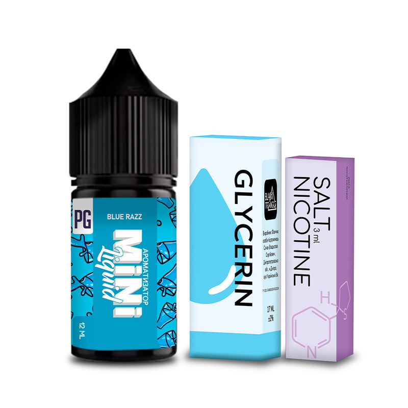 Набор Mini Liquid Blue Razz, 30 мл