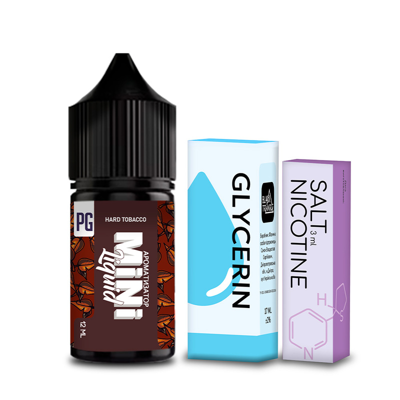Набор Mini Liquid Hard Tobacco, 30 мл