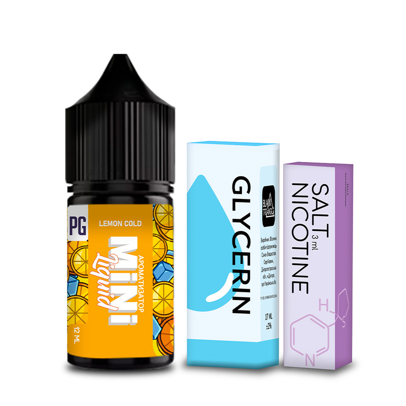 Набор Mini Liquid Lemon Cold, 30 мл