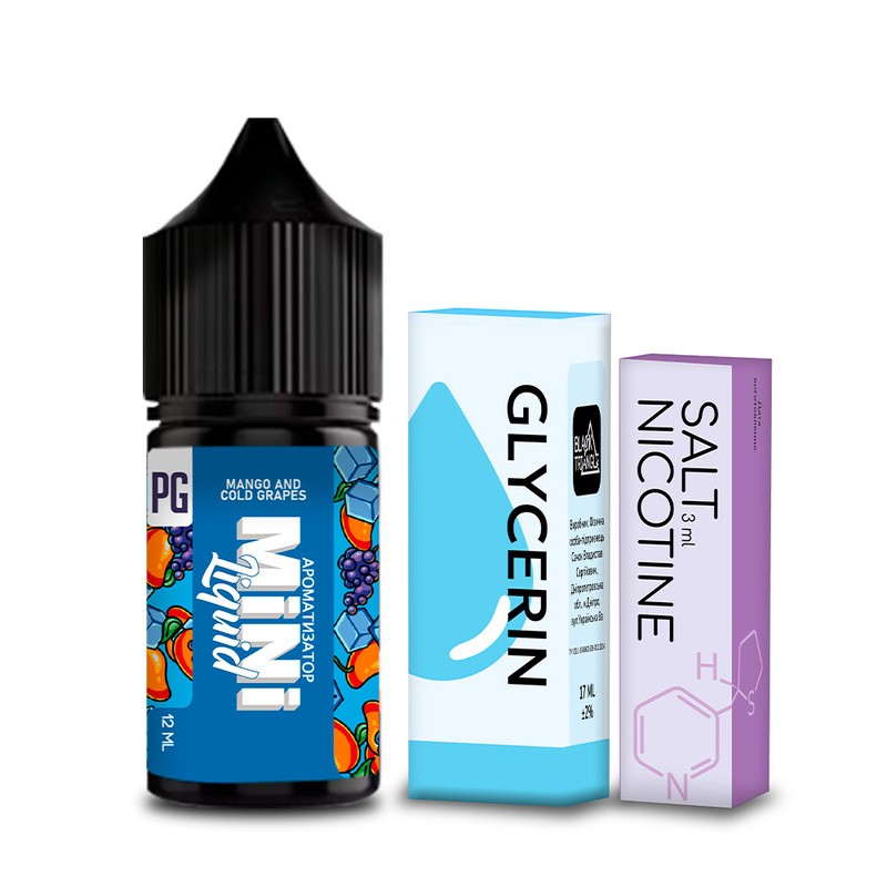 Набор Mini Liquid Mango And Cold Grapes, 30 мл