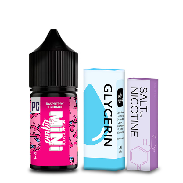 Набор Mini Liquid Raspberry Lemonade, 30 мл