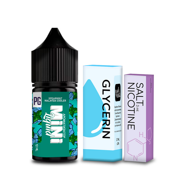 Набор Mini Liquid Spearmint Malaysia Cooler, 30 мл