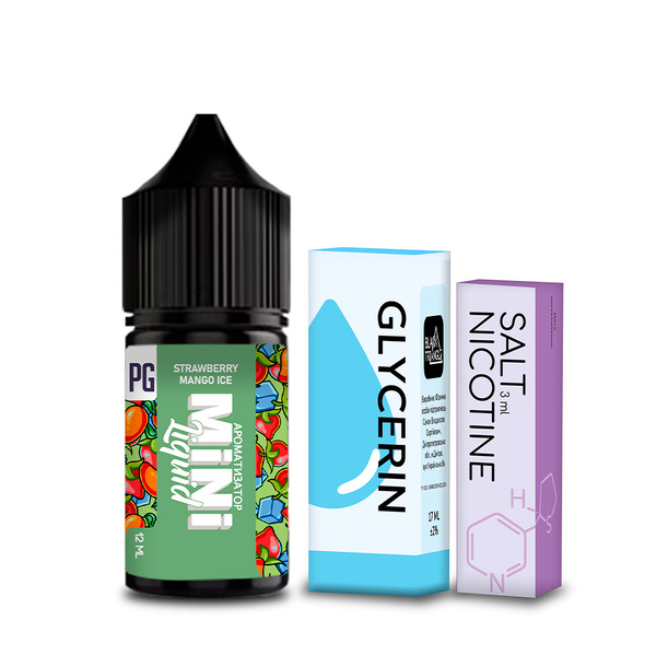 Набор Mini Liquid Strawberry Mango Ice, 30 мл