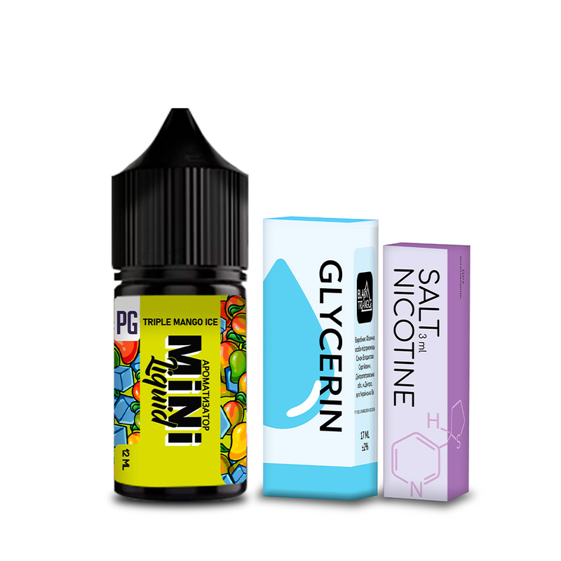 Набор Mini Liquid Triple Mango Ice, 30 мл