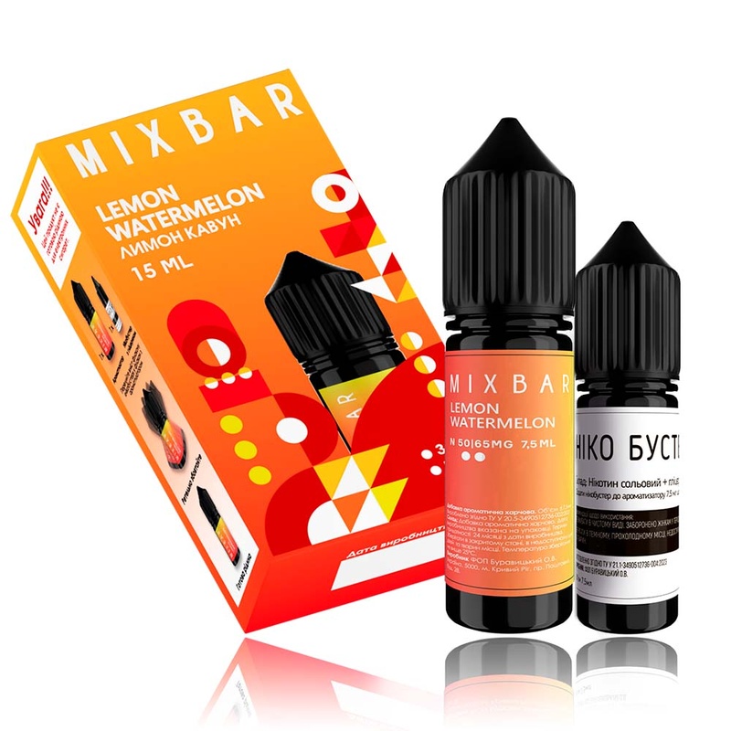 Набор Mix Bar Lemon Watermelon, 15 мл