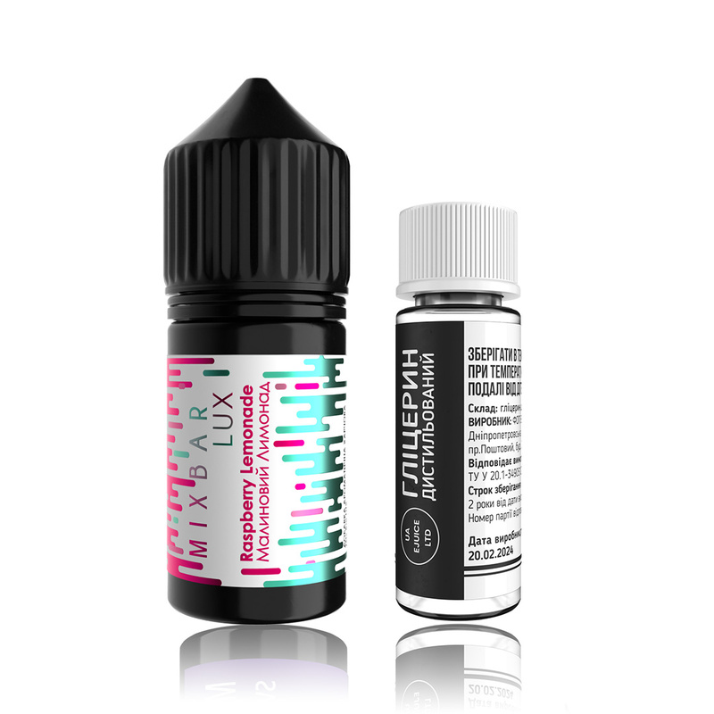 Набор Mix Bar Lux Raspberry Lemonade, 30 мл