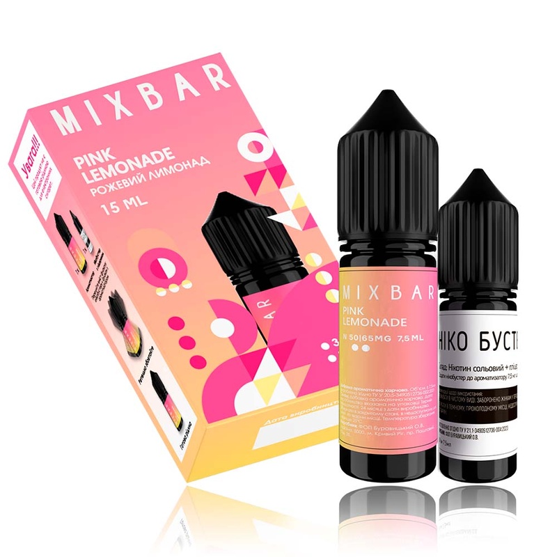 Набор Mix Bar Pink Lemonade, 15 мл