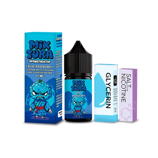 Набор Mixtura Blue Raspberry, 30 мл
