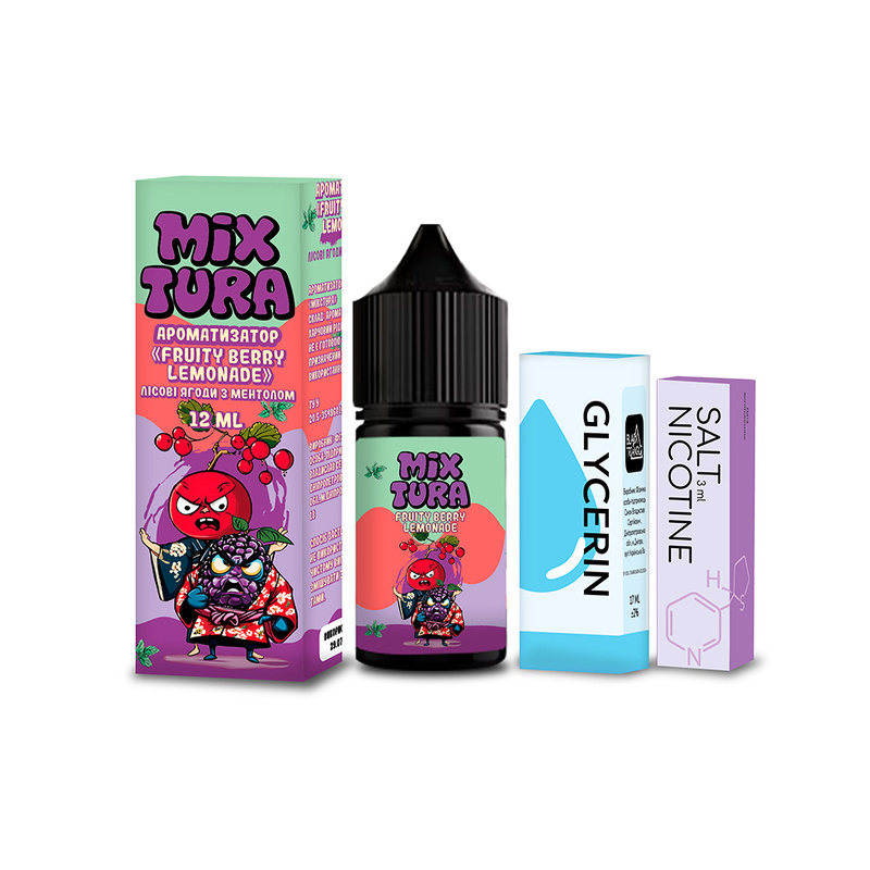 Набор Mixtura Fruity Berry Lemonade, 30 мл