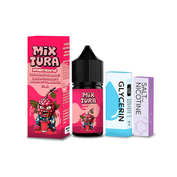 Набор Mixtura Raspberry Lemonade, 30 мл