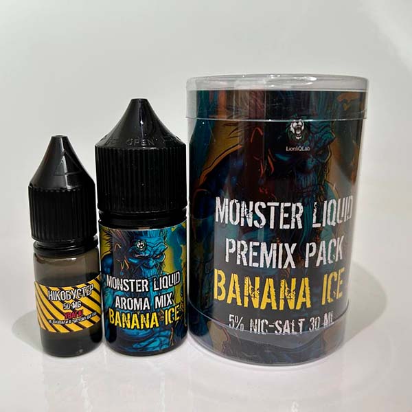 Набор Monster Banana Ice, 30 мл - 1
