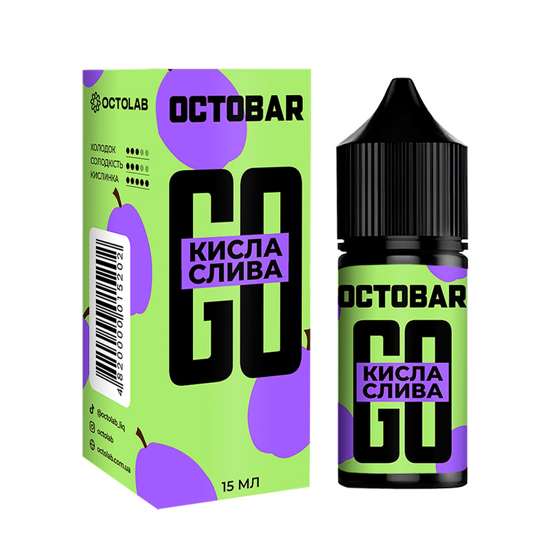 Набор Octobar Go Кисла Слива, 30 мл