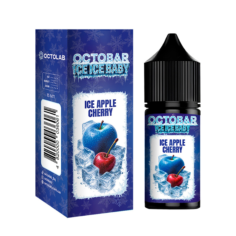 Набор Octobar Ice Ice Baby Ice Apple Cherry, 30 мл