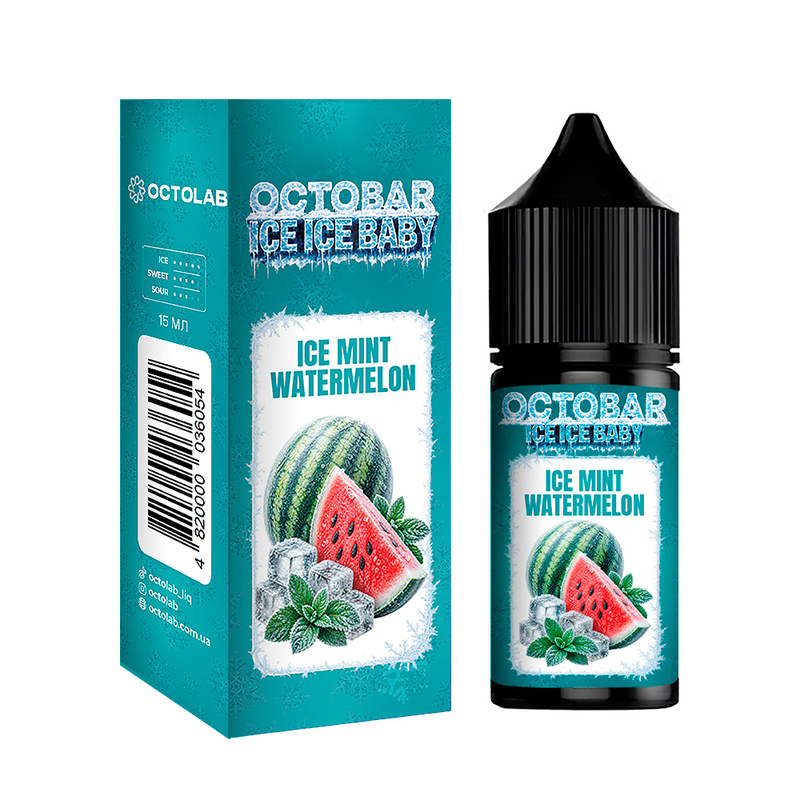 Набор Octobar Ice Ice Baby Ice Mint Watermelon, 30 мл