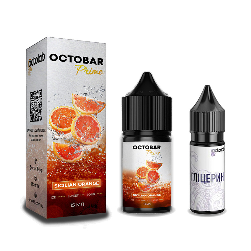 Набор Octobar Prime Sicilian Orange, 30 мл