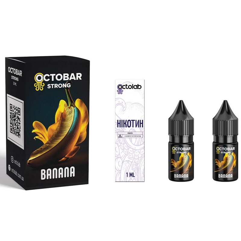 Набор Octobar Strong Banana, 10 мл