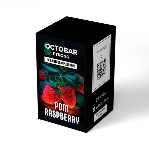 Набір Octobar Strong Pom Raspberries, 30 мл