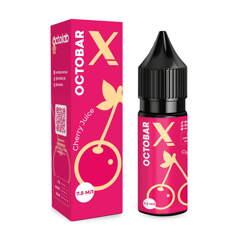 Набор Octobar X Cherry Juice,15 мл