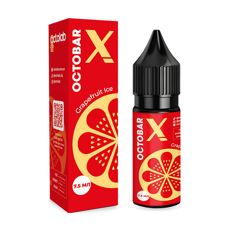 Набор Octobar X Grapefruit Ice, 15 мл