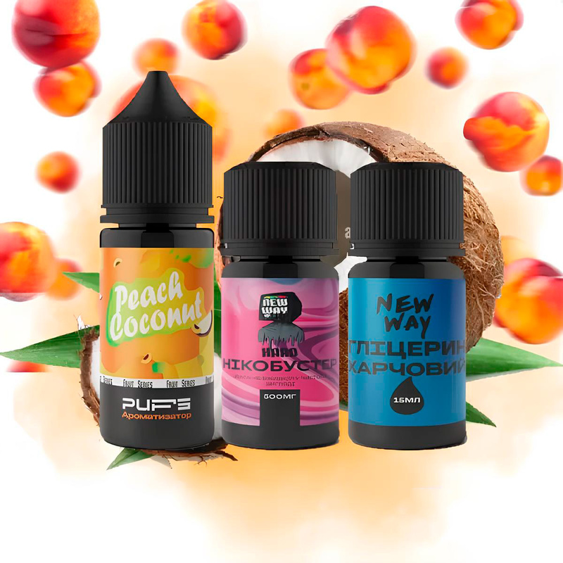 Набор PUFS Peach Coconut, 30 мл