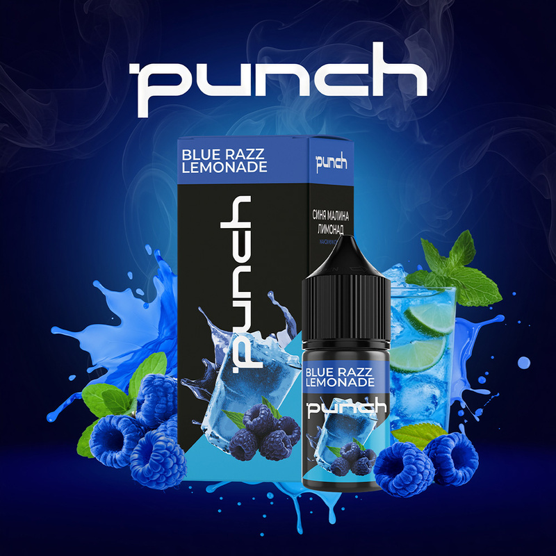 Набор Punch Blue Razz Lemonade, 30 мл