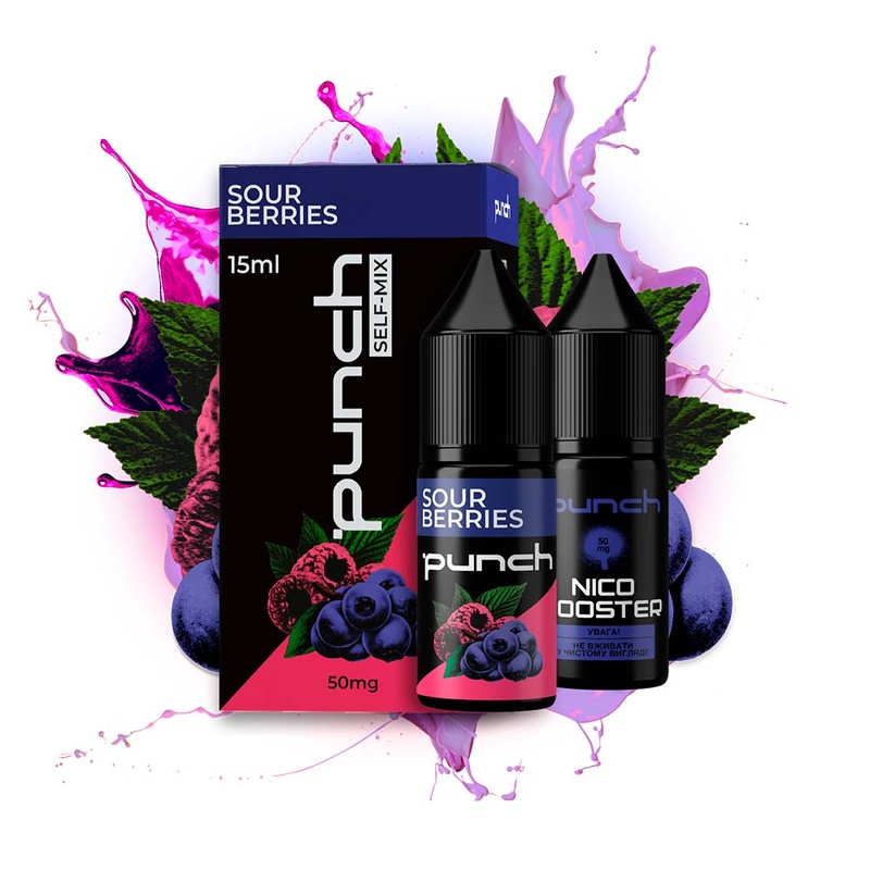 Набор Punch Sour Berries, 15 мл - 1