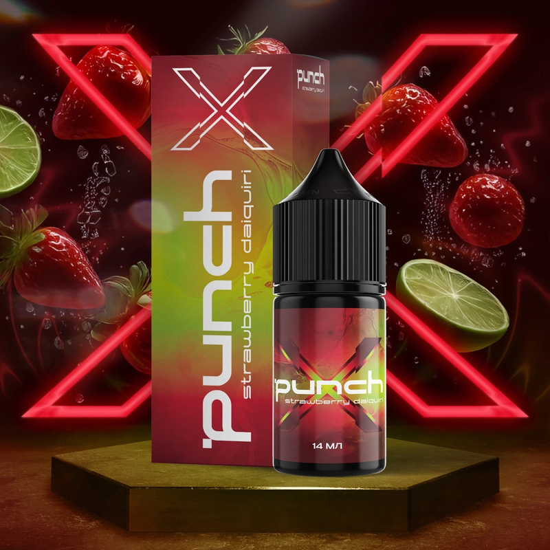 Набор Punch X Strawberry Daiquiri, 30 мл