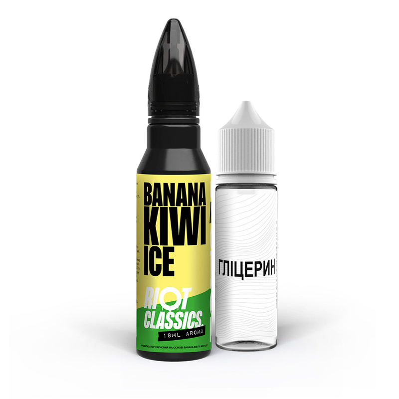 Набор Riot BLCK EDTN Banana Kiwi Ice, 60 мл
