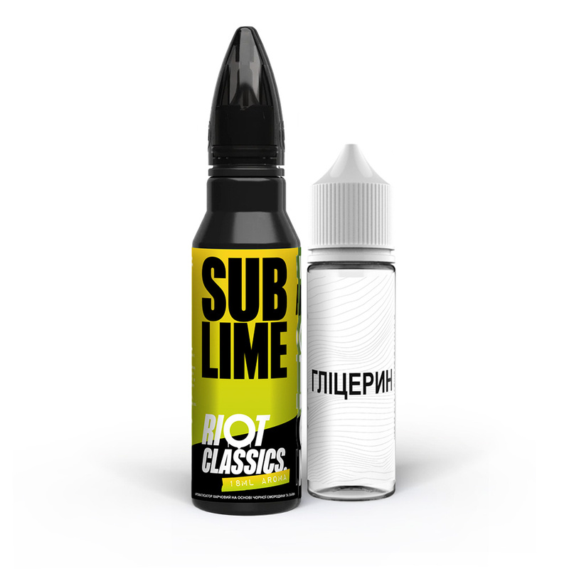 Набір Riot Classics Sub Lime, 60 мл