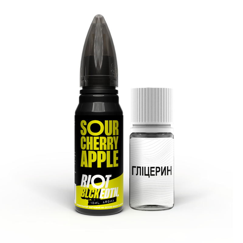 Набор Riot Squad BLCK EDTN Sour Cherry Apple, 30 мл