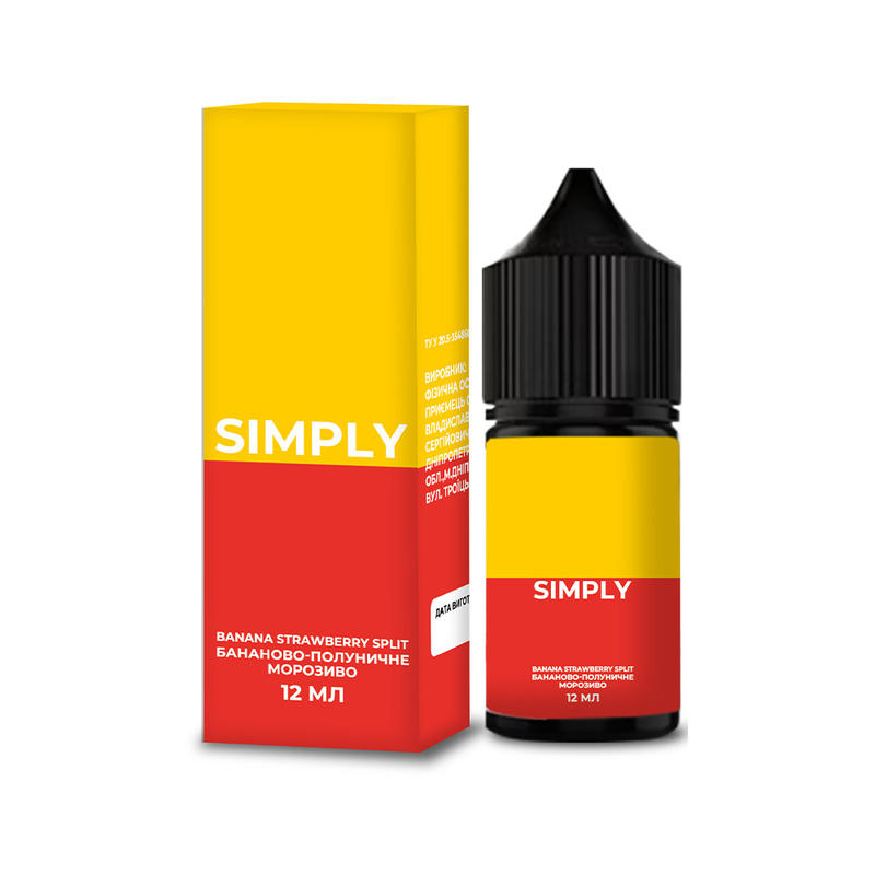 Набор Simply Banana Strawberry Split, 30 мл