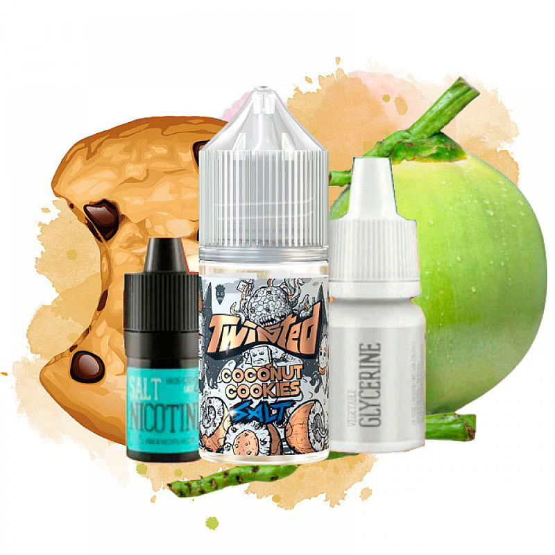 Набор Twisted Coconut Cookies, 30 мл