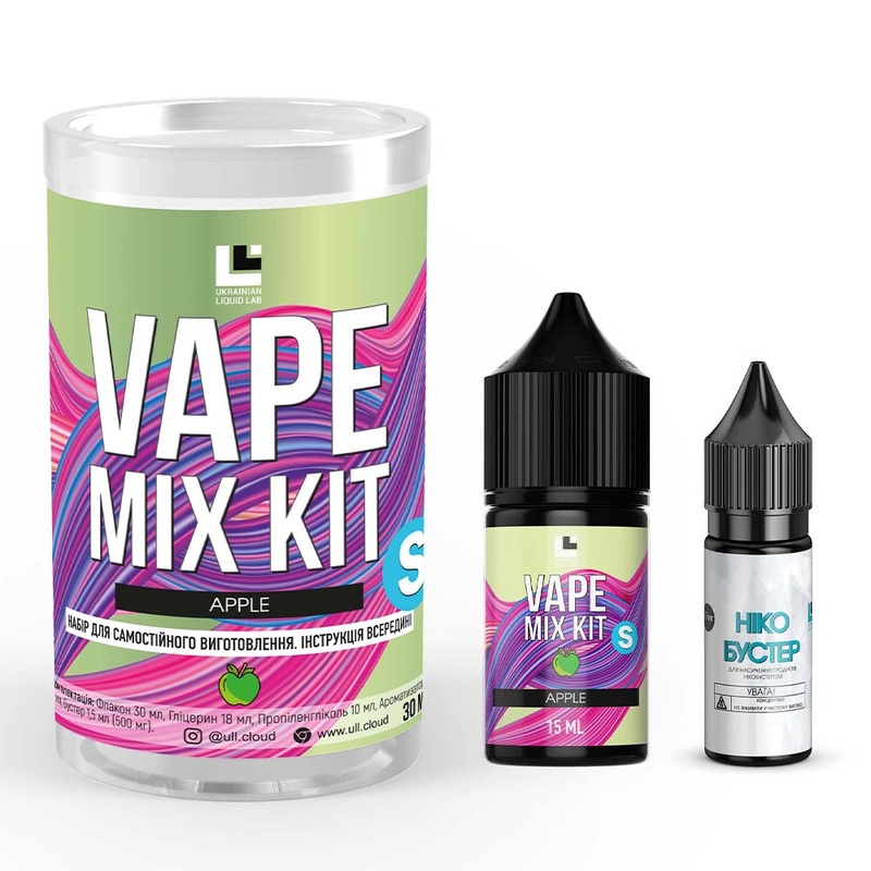 Набор Vape Mix Kit Apple, 30 мл