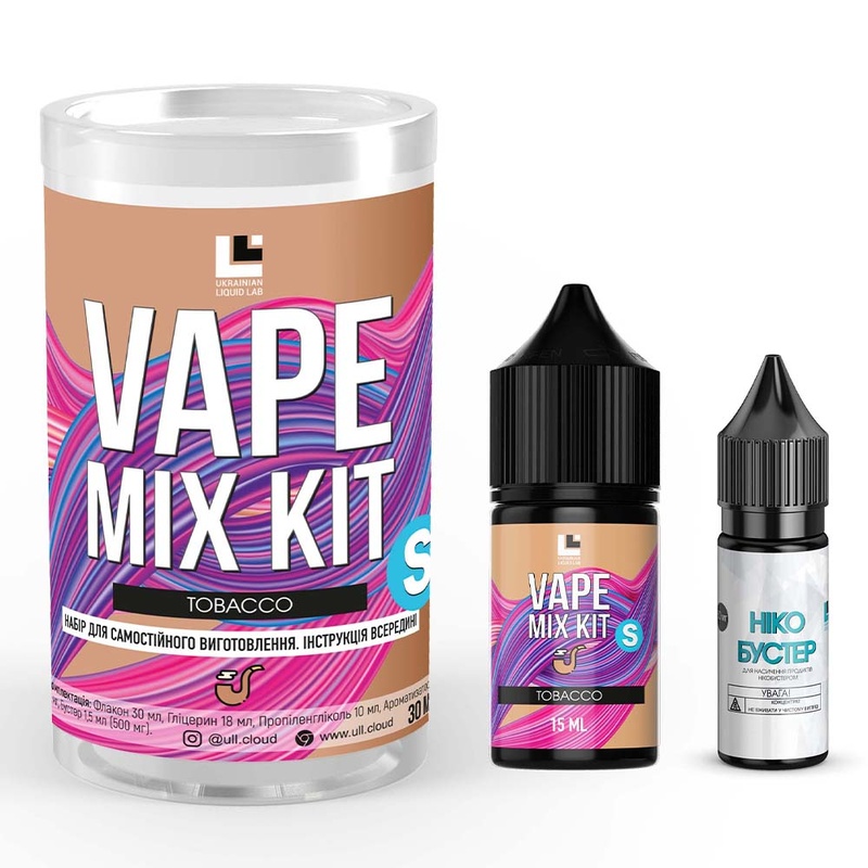 Набор Vape Mix Kit Tobacco, 30 мл