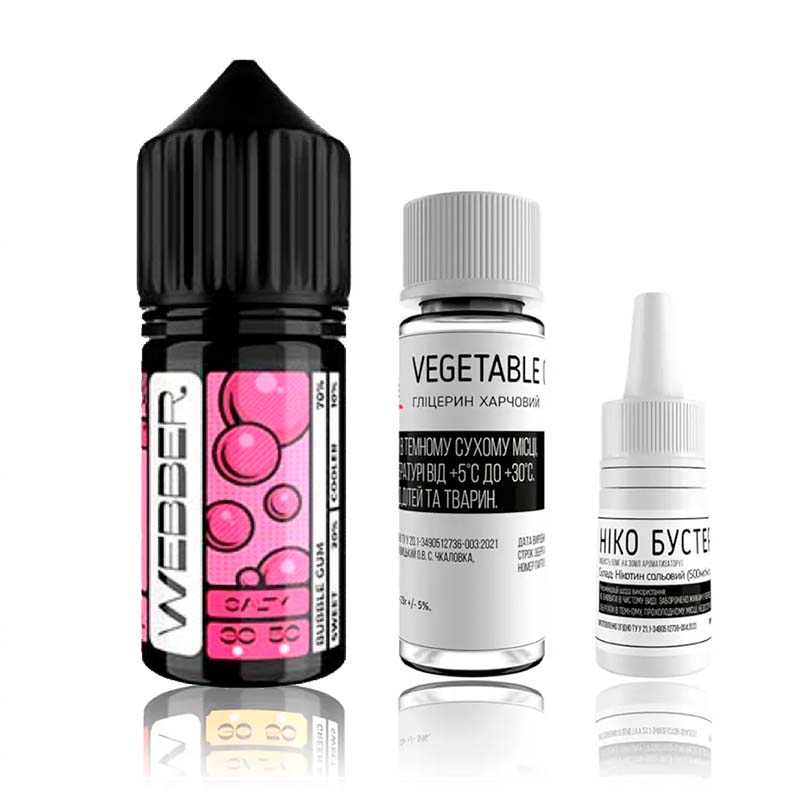 Набор Webber Mint Bubble Gum, 30 мл - 1