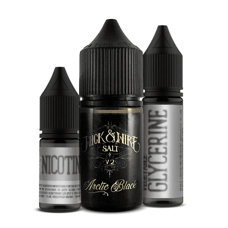 Набір Wick&Wire v2 Arctic Black, 30 мл