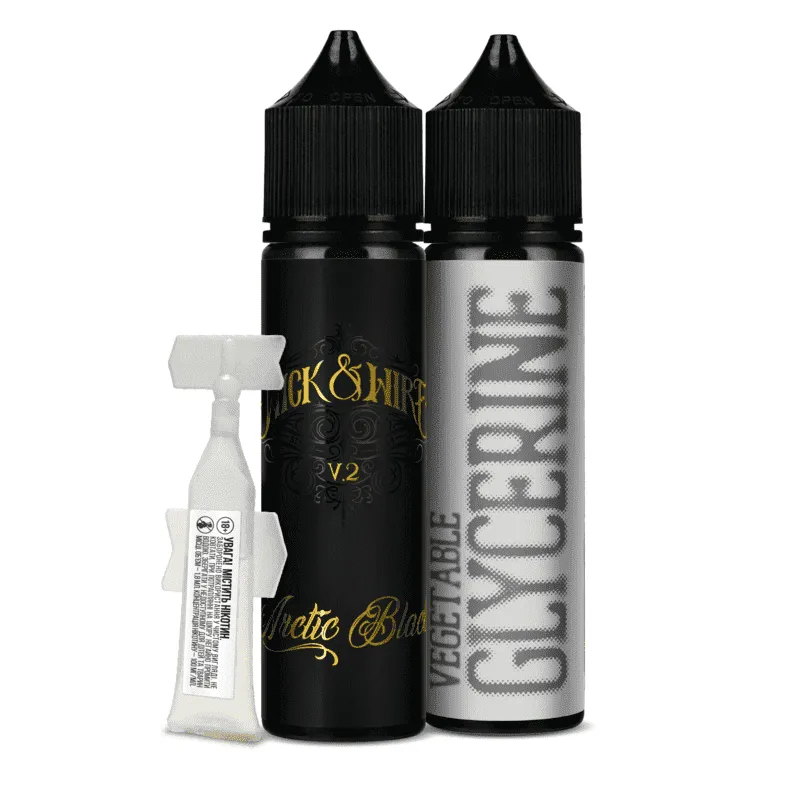 Набір Wick&Wire v2 Arctic Black, 60 мл